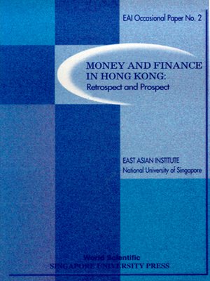 cover image of Money and Finance In Hong Kong